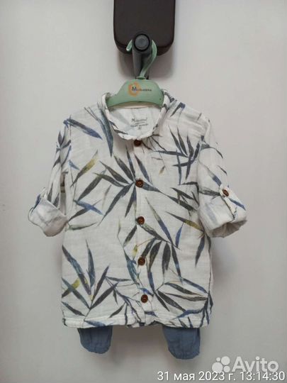 Детский муслиновый костюм на мальчика