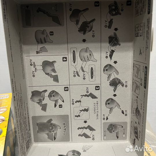 Сборная фигурка Пикачу Pokemon Pikachu Model Kit B