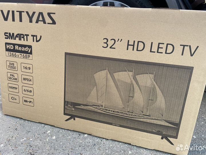 Витязь 81см smart tv