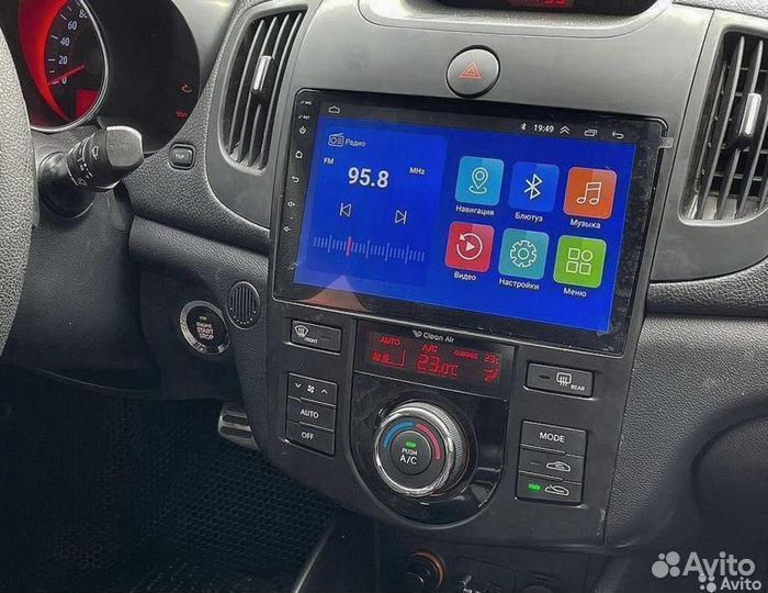 Магнитола Kia Cerato 2 климат IPS WiFi