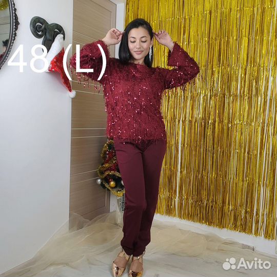 Костюм с брюками Mika fashion 48 (L)