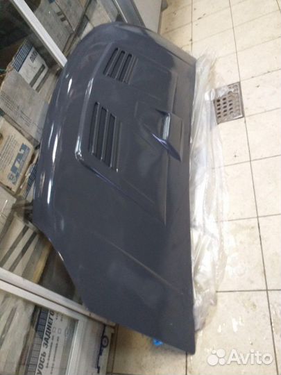 Капот Газель Некст серый пластмасс A21R23-8402012