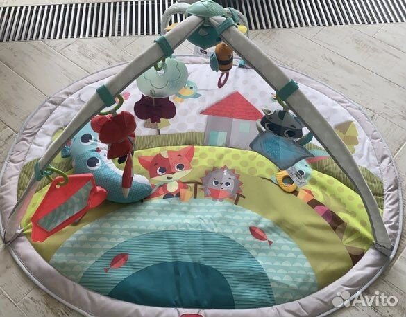 Развивающий коврик tiny love солнечная полянка