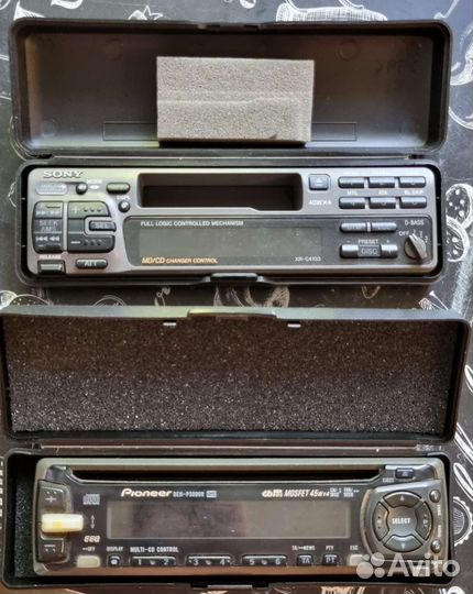 Передняя панель магнитолы