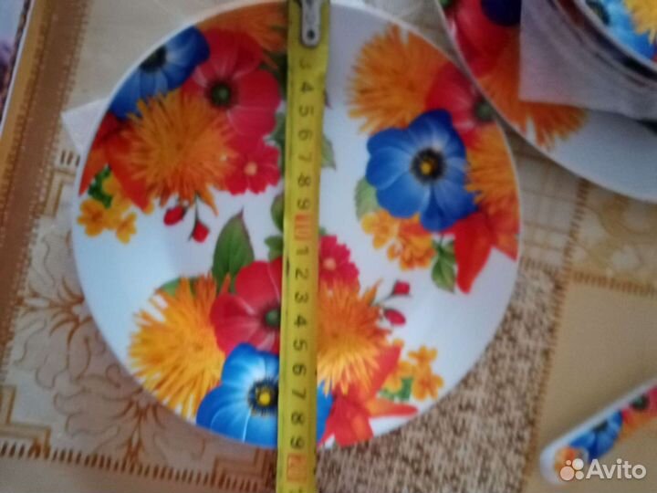 Тортовница. Набор тарелок. Новые