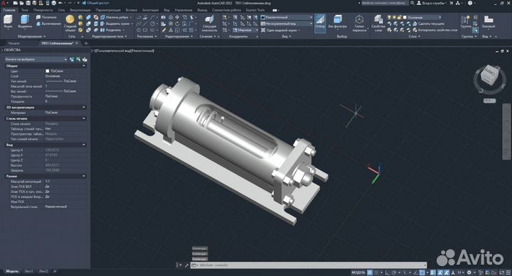 Чертежи в autocad и Revit