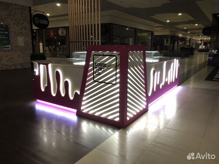 Торговые островки, витрины, торговое оборудование