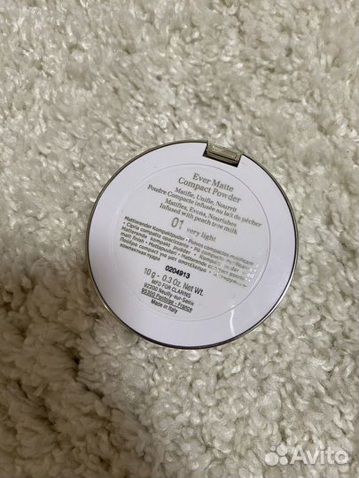 Clarins пудра 01 very light