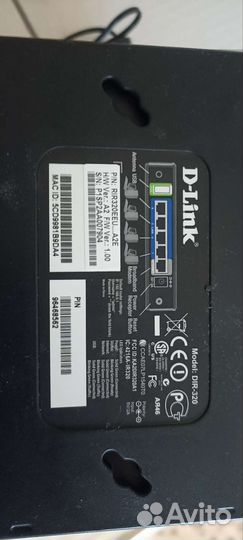 Wifi роутер D-Link rir320eeu. A2E