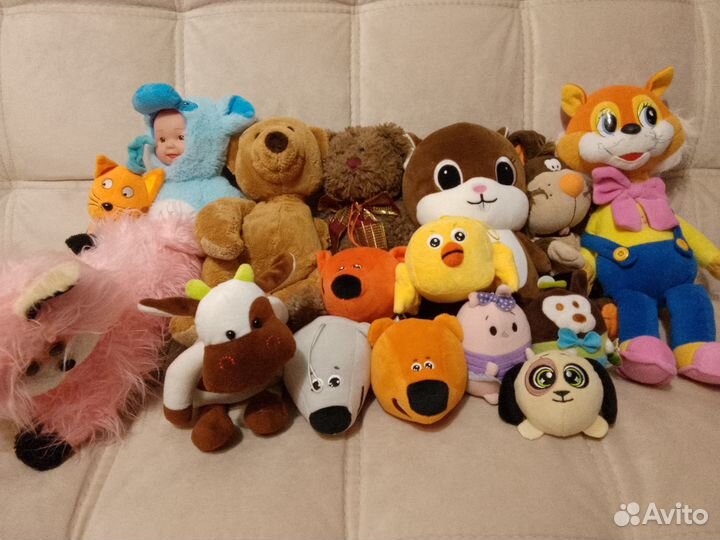 Мягкие игрушки пакетом