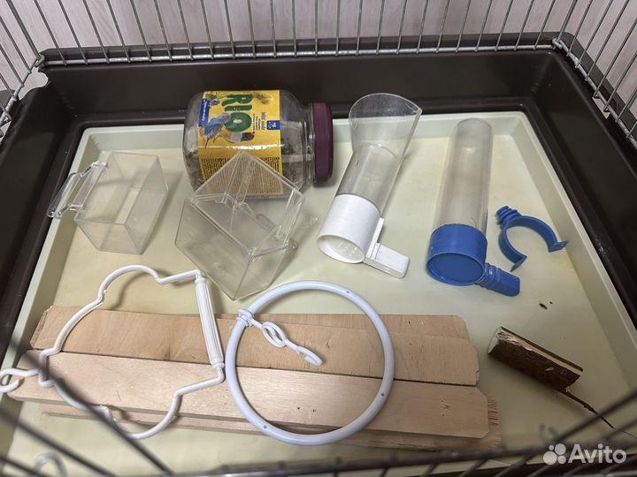 Большая клетка для птиц. 44,5х33,5х67