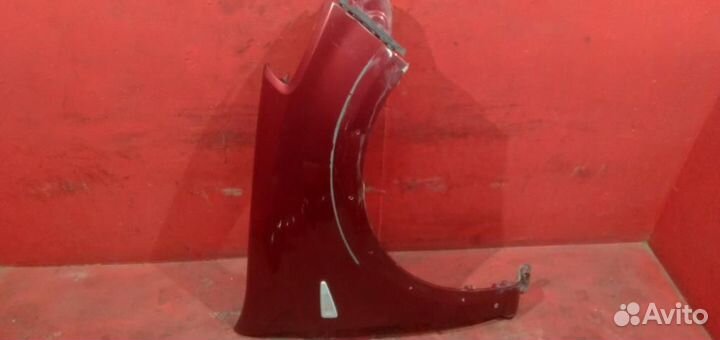 Сандеро крыло переднее правое красное stepway 1