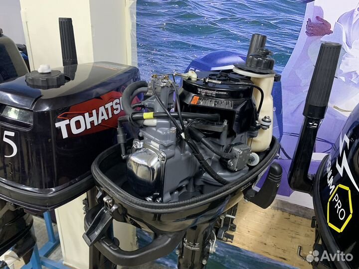 4-х тактный лодочный мотор Suzuki (Сузуки) DF5AS Б