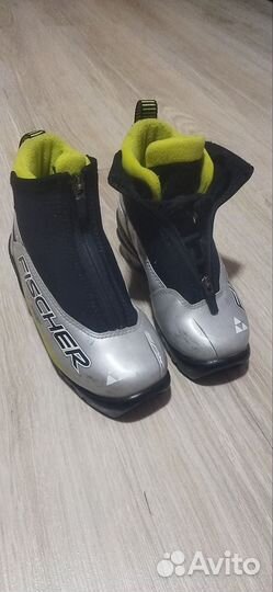 Лыжные ботинки fischer детские