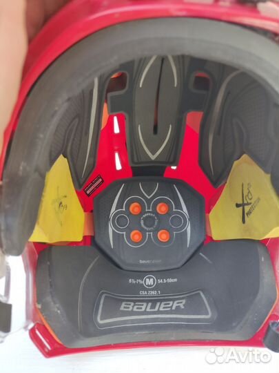 Хоккейный шлем Bauer re akt размер М