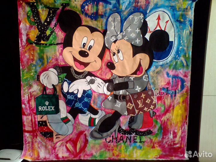 Роспись стен, картины на заказ