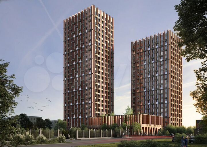 2-к. апартаменты, 66,2 м², 13/25 эт.