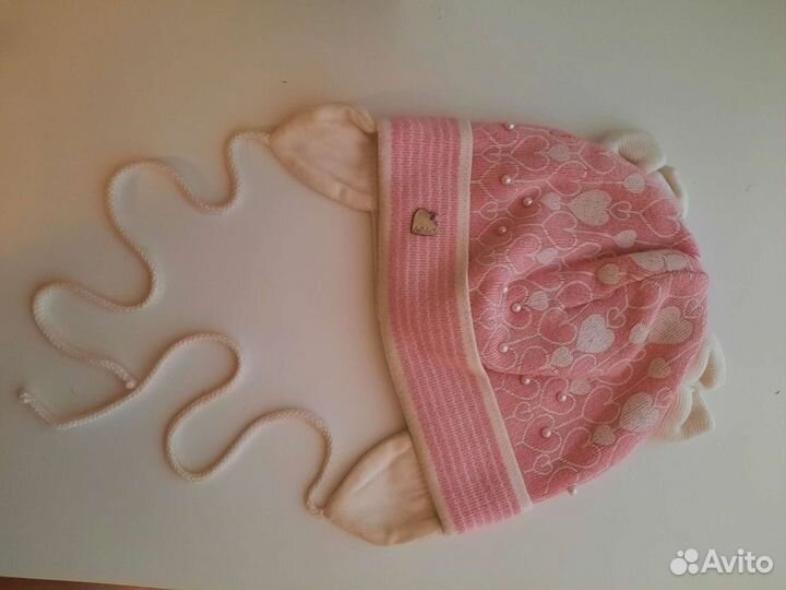 Комплект шапка и шарф детский