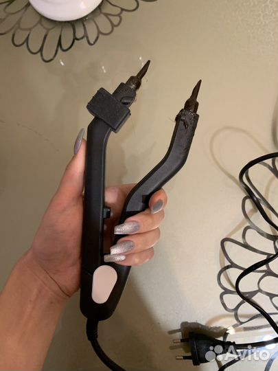 Щипцы для наращивания волос микро