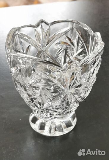 Конфетница хрусталь СССР