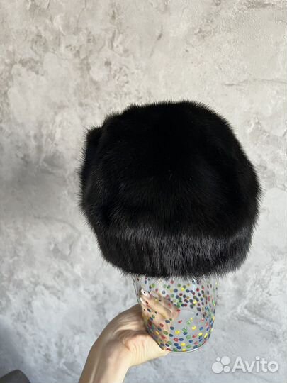 Шапка норковая женская