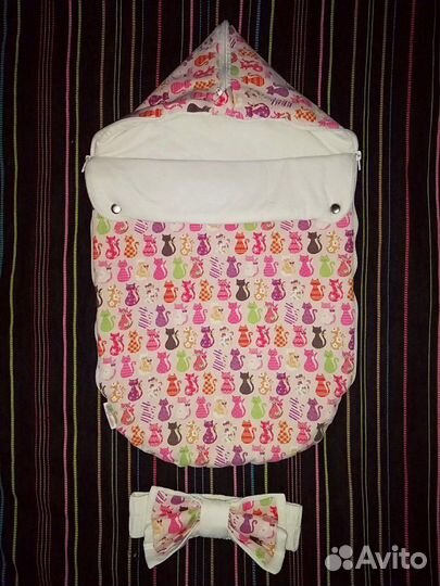 Конверт летний для новорожд-х на выписку