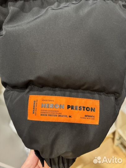 Пуховик heron preston