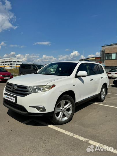 Toyota Highlander 3.5 AT, 2011, 210 000 км