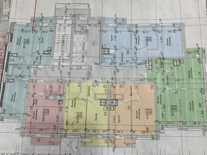 2-к. квартира, 53,3 м², 4/16 эт.