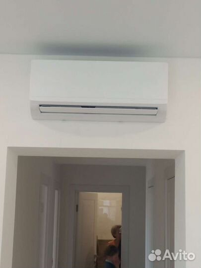 Установка сплит системы, кондиционер