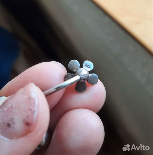Пирсинг для пупка 2 шт, медицинская сталь