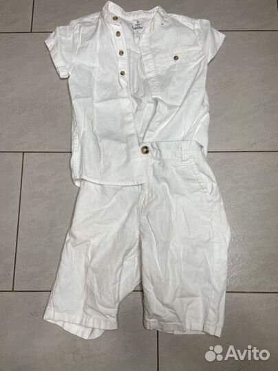 Рубашка для мальчика 110 lupilu