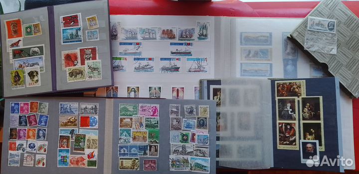 Марки СССР, Соц. Стран, Зарубежные 1970-1980 Оптом