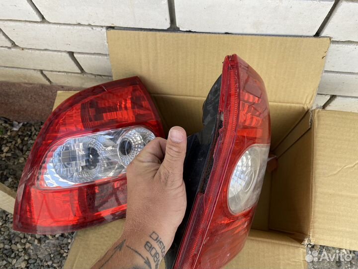 Задние фары на priora
