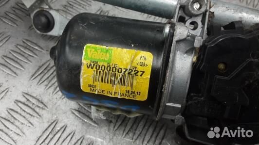 Механизм стеклоочистителя renault megane 3 (DSL02J