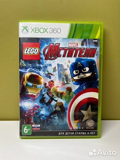 Диск Lego Marvel xbox 360