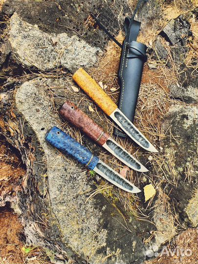 Якутский нож сталь кованая