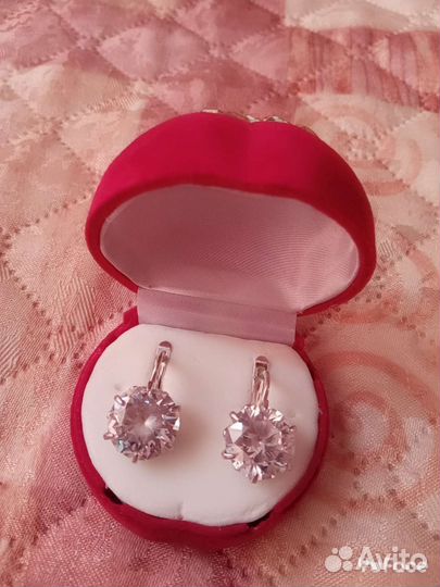 Серебряные серьги