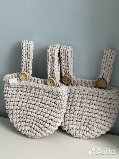 Подвесная корзина на кроватку