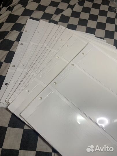 Листы для бон, альбом Optima