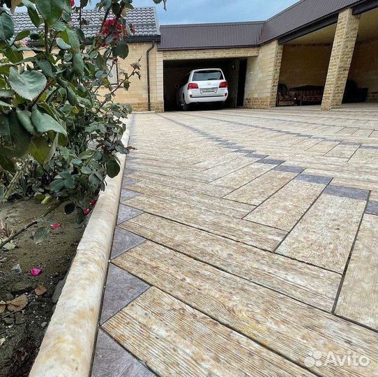 Тротуарная плитка.брусчатка. из кевларобетона