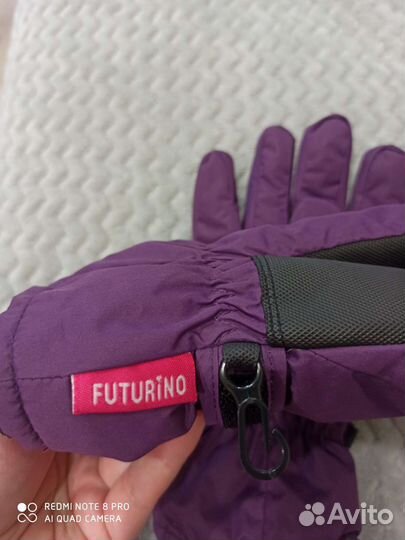 Перчатки новые р. 16-18