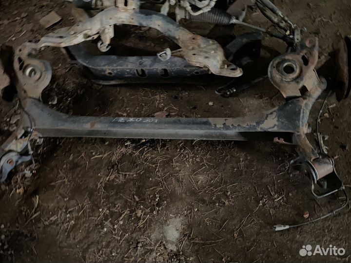 Задняя балка peugeot 307