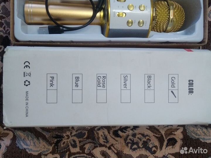 Микрофон караоке WS-858