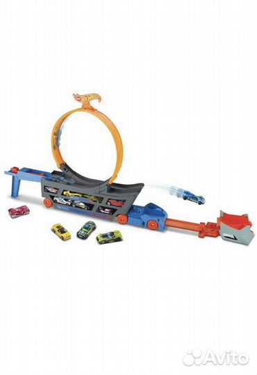 Трюковой тягач автовоз Hot Wheels