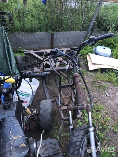 Мотороллер муравей без двигателя