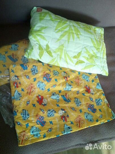Постельное бельё детское+ подушка 40*60