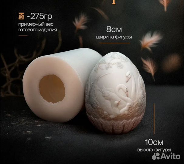 Силиконовые формы для свечей