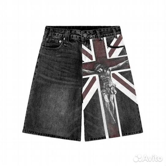 Джинсовые шорты y2k