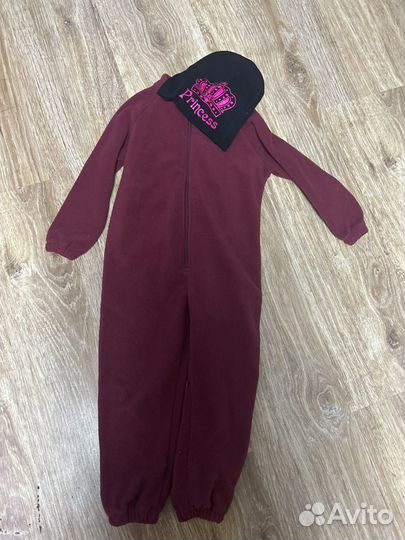 Флисовая поддева 98